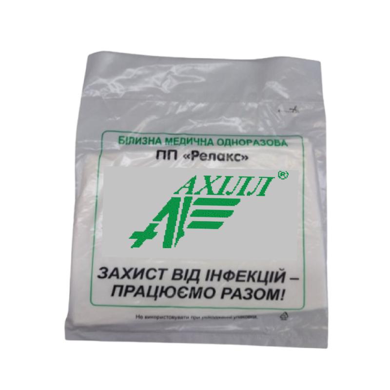 Покриття операційне 140х80cm(см) для інструментального столу, біфлекс ламінований, гідрофобний 40 g/m2(г/м2), стерильне, одноразового використання, ТМ «АХІЛЛ»